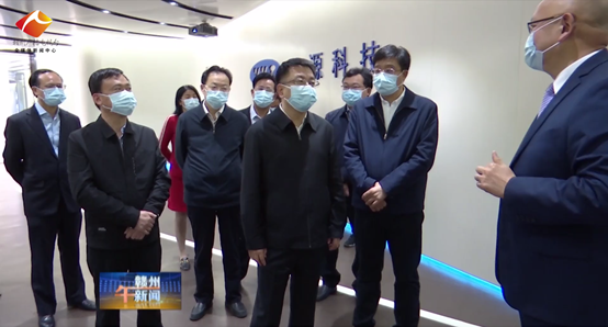 贛州市委副書記、市長許南吉一行蒞臨我司考察調(diào)研